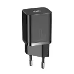 Baseus Super Si 20W 1C Quick Charger Black (CCSUP-B01)-thumb-1