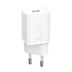 Baseus Super Si 20W 1C Quick Charger White (CCSUP-B02)-thumb-1