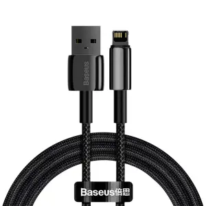 Baseus Tungsten 2.4A Lightning 1m Black (CALWJ-01)