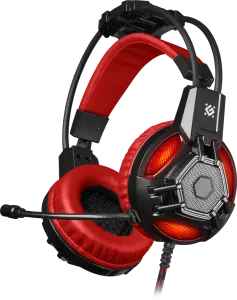 Defender Lester Gaming Headset Black/Red