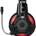 Defender Lester Gaming Headset Black/Red-thumb-2