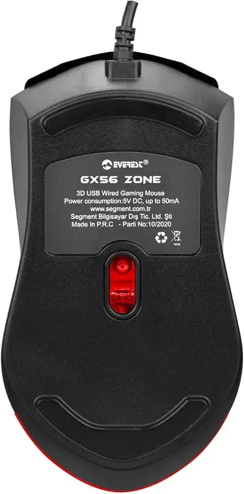 Everest GX56 Zone Gaming Mouse Black-image-3