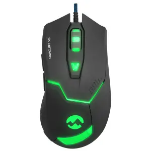 Everest Mercury X8 Gaming Mouse Black