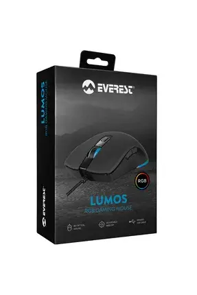 Everest SGM-L1 Lumos Gaming Mouse Black-image-4