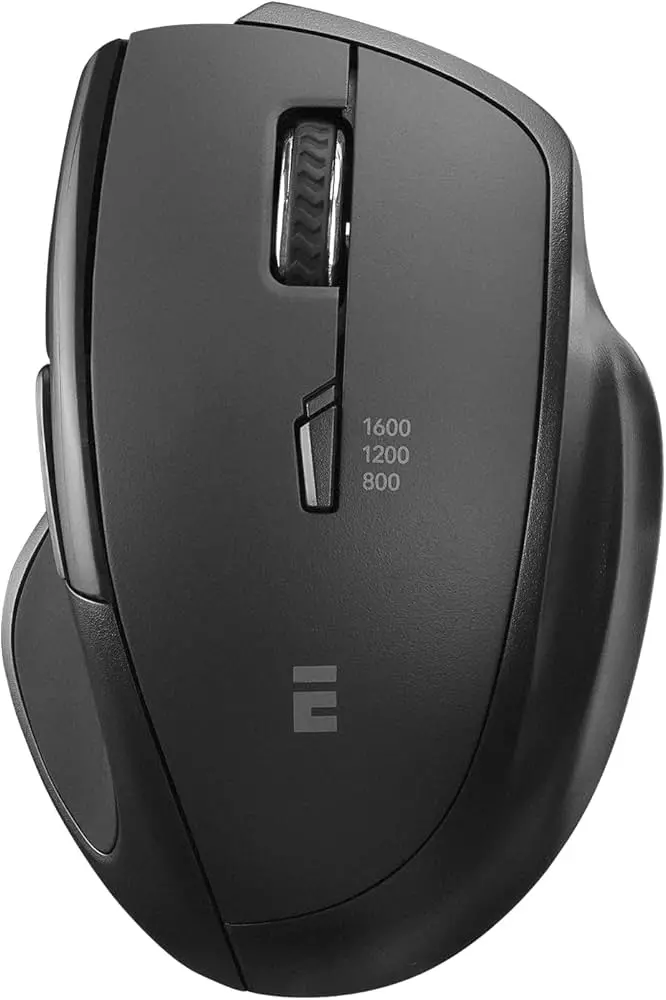 Everest SM-32BT Bluetooth/Wireless Mouse Black-image-1