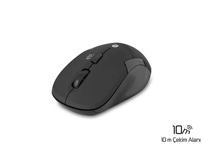 Everest SM-BT31 Bluetooth Mouse Black-image-3