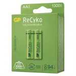 GP Rech. NiMH 1.2V 1300mAh (R6) RECYKO 130AAHCE-EB2-thumb-1