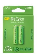 GP Rech. NiMH 1.2V 2500mAh (R6) RECYKO 250AAHCE-EB2-image-1