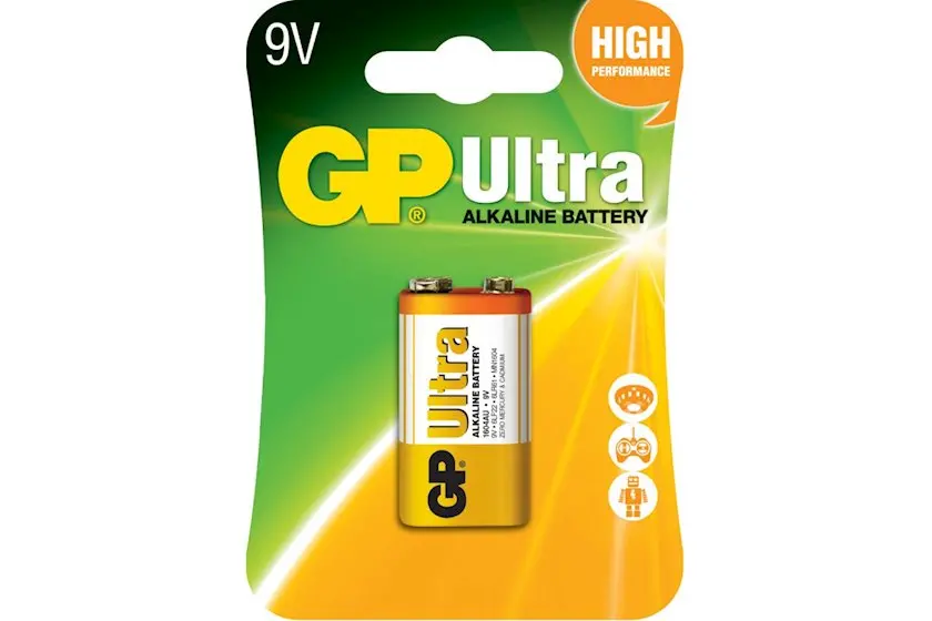 GP Ultra Alkaline 9.0V (6F22) 1604AU-U1-image-1