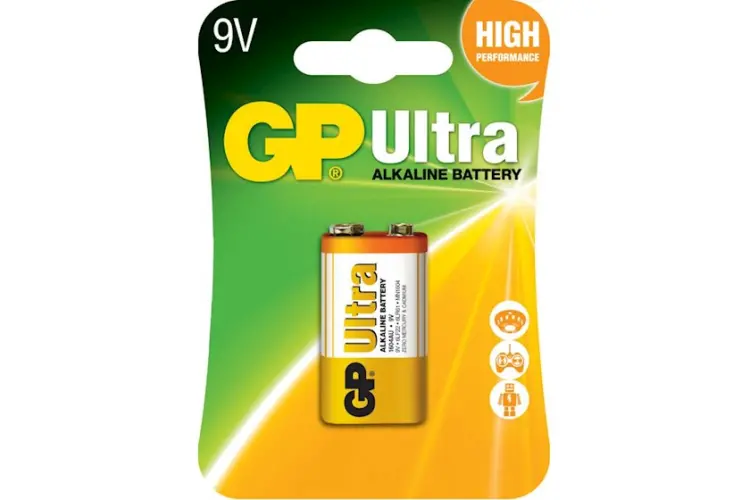 GP Ultra Alkaline 9.0V (6F22) 1604AU-U1-image-1