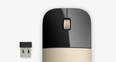 HP Mouse Z3700 Gold Wireless-image-3