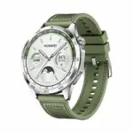 Huawei Watch GT4 46mm PNX-B19 (55020BGY) Green Woven Strap-thumb-1