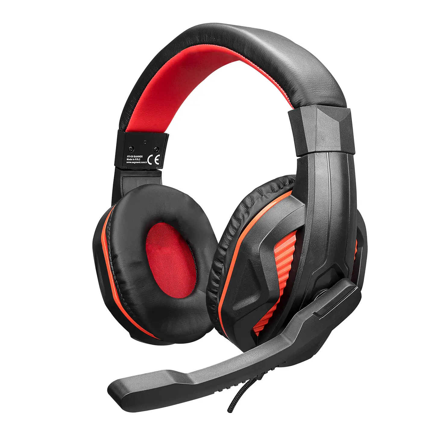 Hytech HY-G9 Banner Gaming Headset Black/Red-image-1