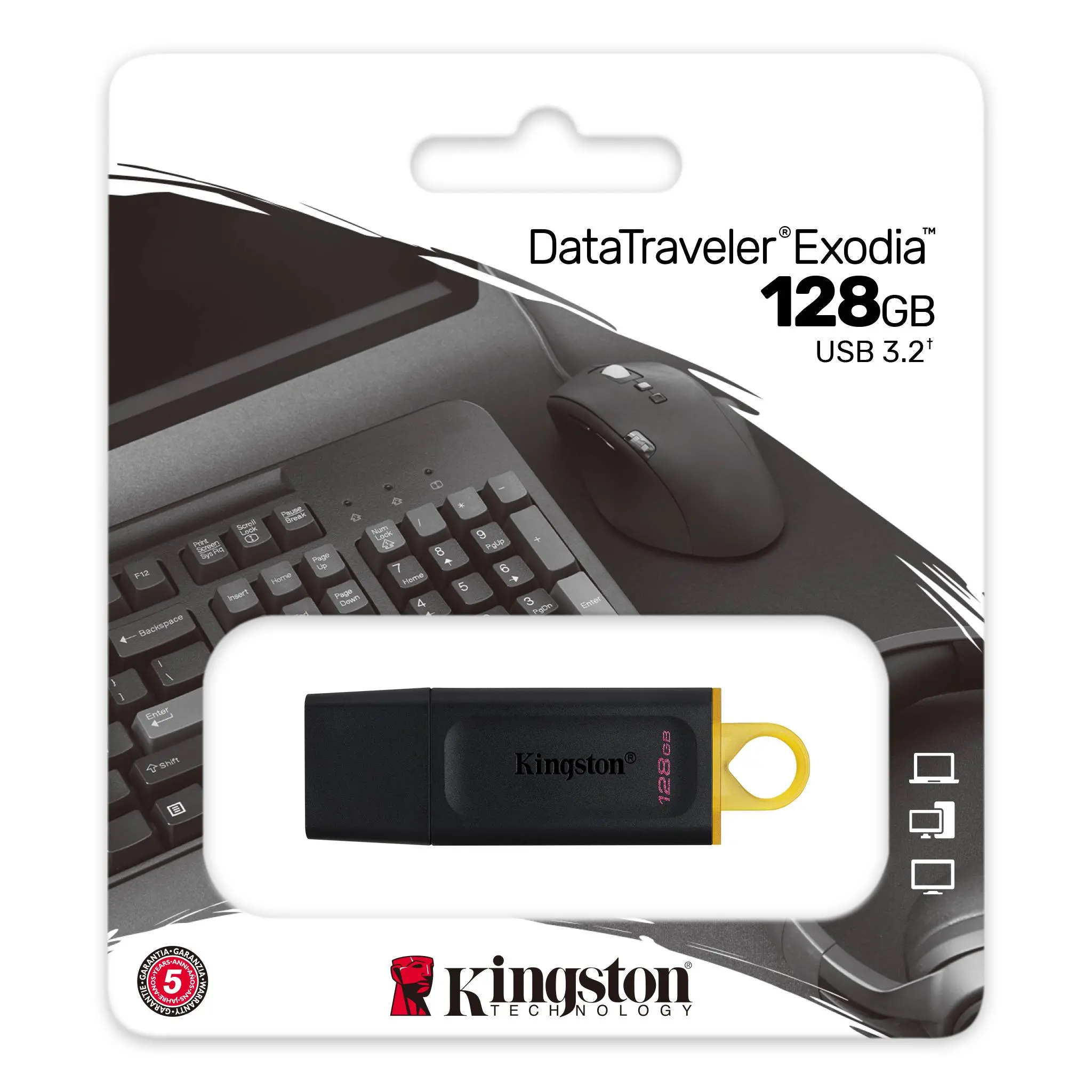 Kingston Data Traveler Exodia 128GB (DTX/128GB)-image-2