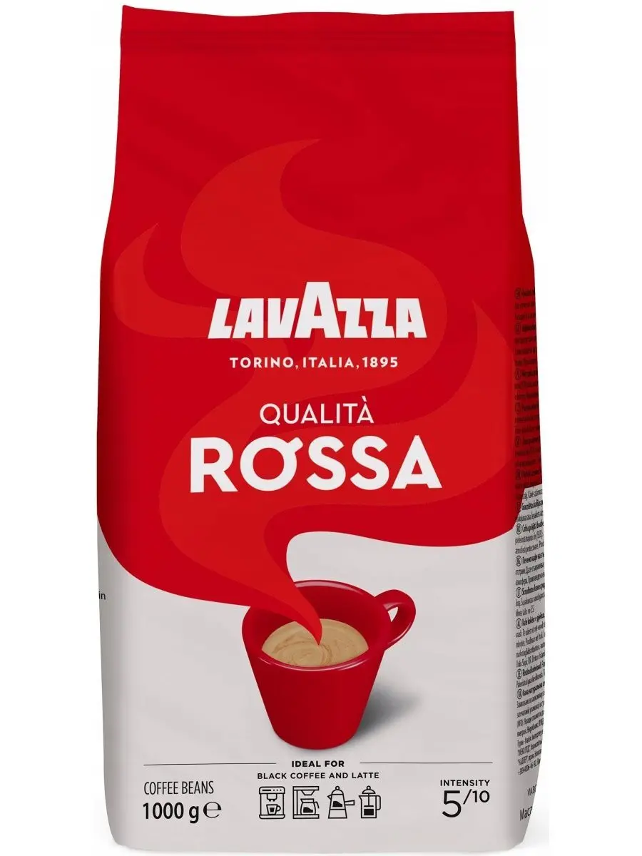 LAVAZZA Qualita Rossa (зерно)-image-1