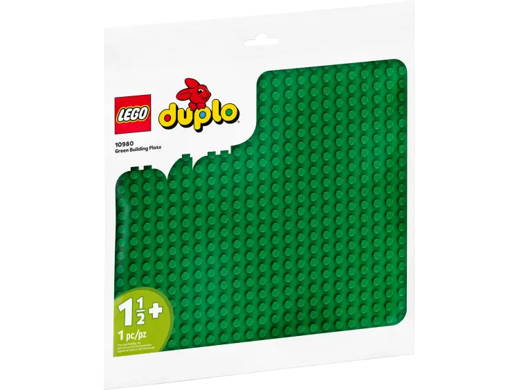 LEGO Duplo Green Building Plate (10980)-image-1