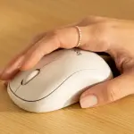 Logitech Blooetoth Mouse M240 White-thumb-3