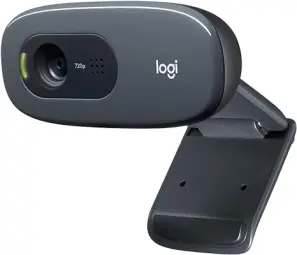 Logitech C270 HD Webcam Black