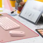 Logitech Desk Mat Darker Rose-thumb-4