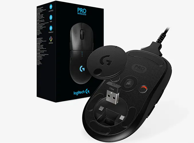 Logitech G PRO Wireless Gaming Mouse Black-image-4