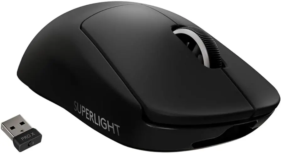 Logitech G PRO X  Superlight Wireless Gaming Mouse Black-image-1