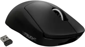 Logitech G PRO X  Superlight Wireless Gaming Mouse Black