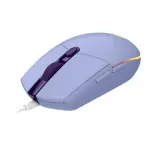 Logitech G203 Lightsync Gaming Mouse Lilac-thumb-4