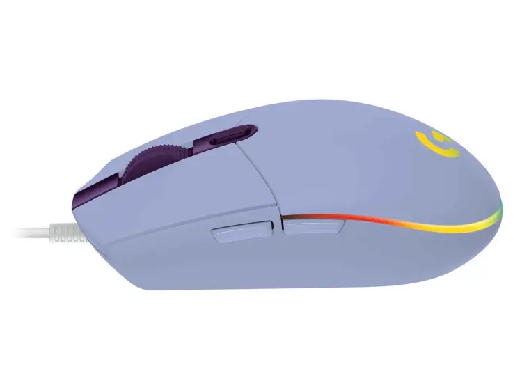 Logitech G203 Lightsync Gaming Mouse Lilac-image-2