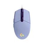 Logitech G203 Lightsync Gaming Mouse Lilac-thumb-5