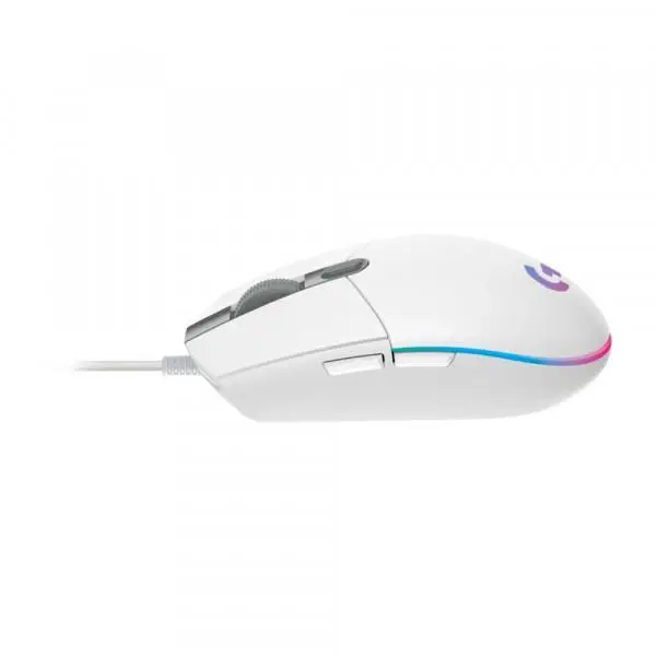 Logitech G203 Lightsync Gaming Mouse White-image-2