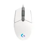 Logitech G203 Lightsync Gaming Mouse White-thumb-4