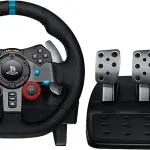 Logitech G29 Driving Force Racing Wheel PC/PS Black-thumb-1