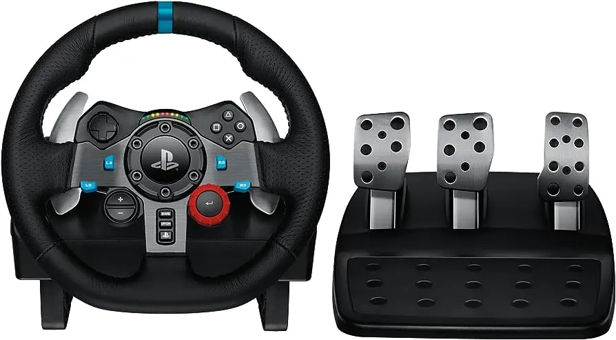 Logitech G29 Driving Force Racing Wheel PC/PS Black-image-1