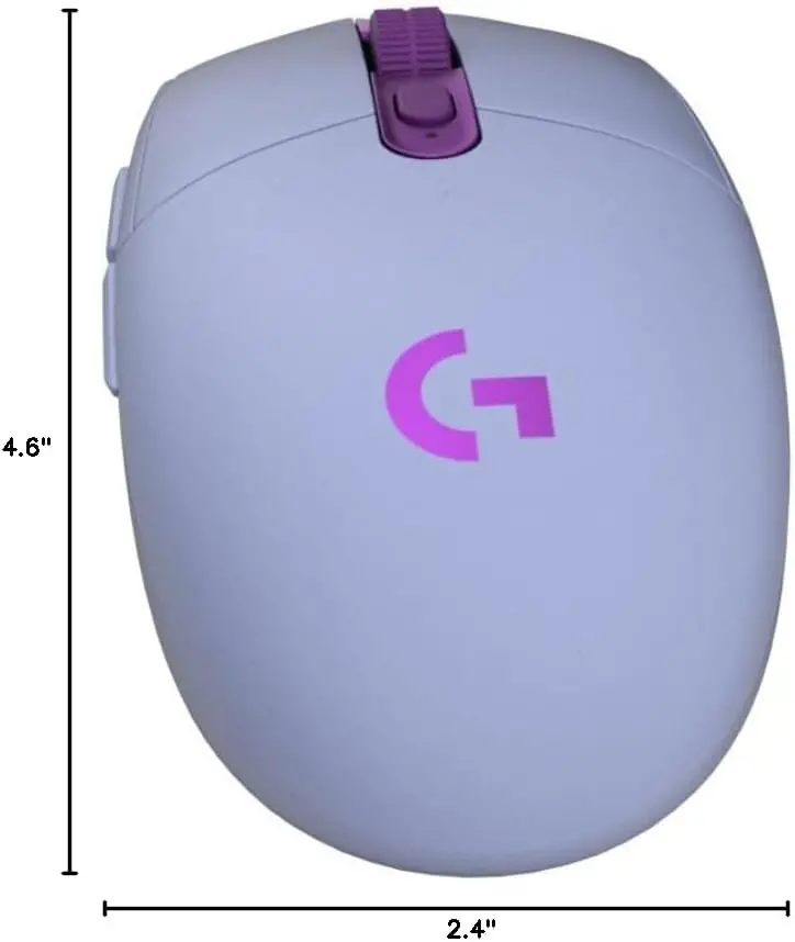 Logitech G305 Wireless Gaming Mouse Lilac-image-3