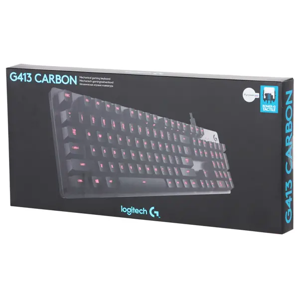 Logitech G413 Gaming Keyboard Carbon-image-4