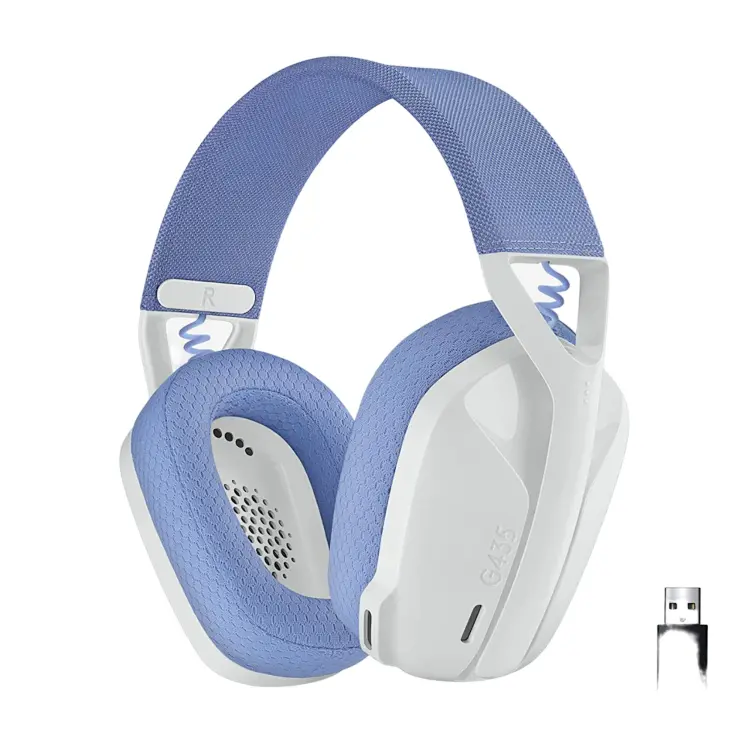 Logitech G435 Gaming Headset White-image-1