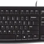 Logitech K120 Corded Keyboard Black-thumb-1