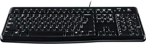 Logitech K120 Corded Keyboard Black