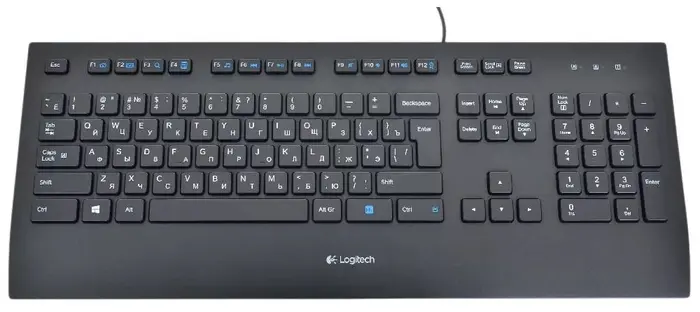 Logitech K280e Corded Keyboard Black-image-1