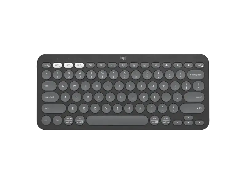 Logitech K380s Bluetooth Keyboard Tonal Graphite-image-1