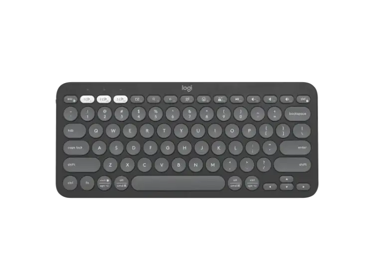 Logitech K380s Bluetooth Keyboard Tonal Graphite-image-1