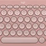 Logitech K380s Bluetooth Keyboard Tonal Rose-thumb-1