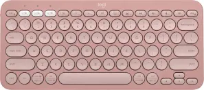 Logitech K380s Bluetooth Keyboard Tonal Rose