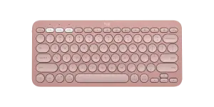 Logitech K380s Bluetooth Keyboard Tonal Rose