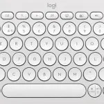 Logitech K380s Bluetooth Keyboard Tonal White-thumb-1