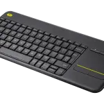 Logitech K400 Plus Wireless Touch Keyboard Black-thumb-3