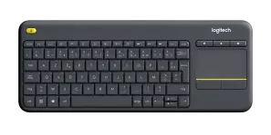 Logitech K400 Plus Wireless Touch Keyboard Black