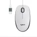 Logitech M100 Mouse White