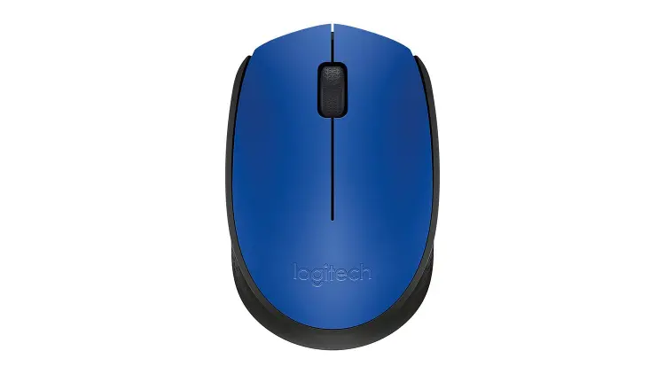 Logitech M171 Wireless Mouse Blue-image-1