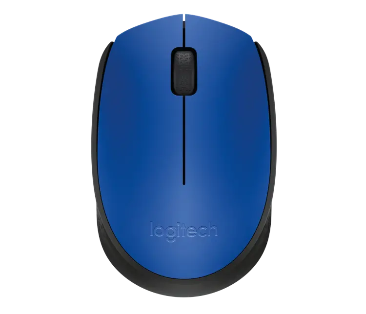 Logitech M171 Wireless Mouse Blue-image-1